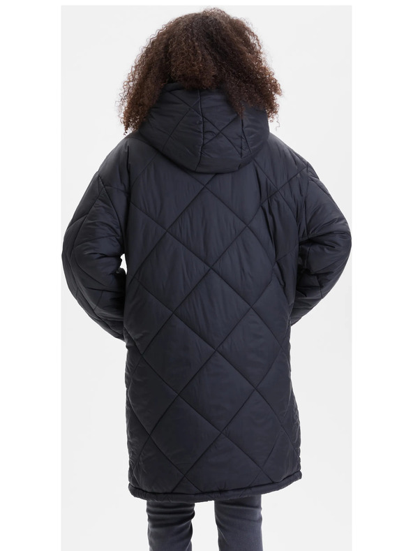 Orsay Černý dámský prošívaný kabát ORSAY