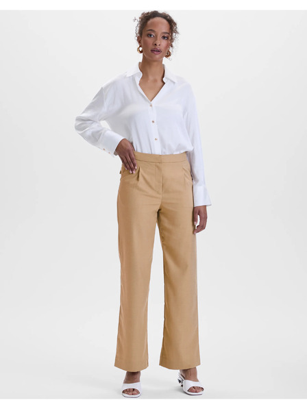 Orsay Béžové dámské kalhoty ORSAY