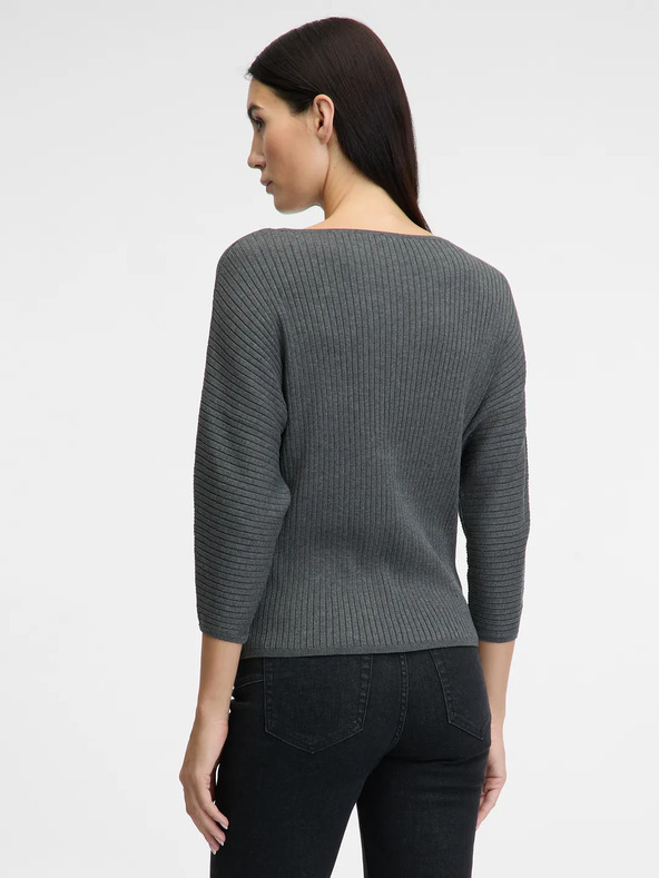 Orsay Tmavě šedý dámský svetr ORSAY