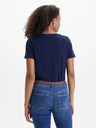 Orsay Tmavě modré dámské tričko s krátkým rukávem ORSAY