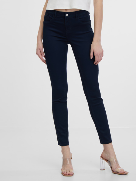 Orsay Tmavě modré dámské skinny fit džíny ORSAY