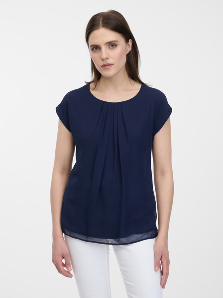 Orsay Tmavě modrá dámská halenka ORSAY