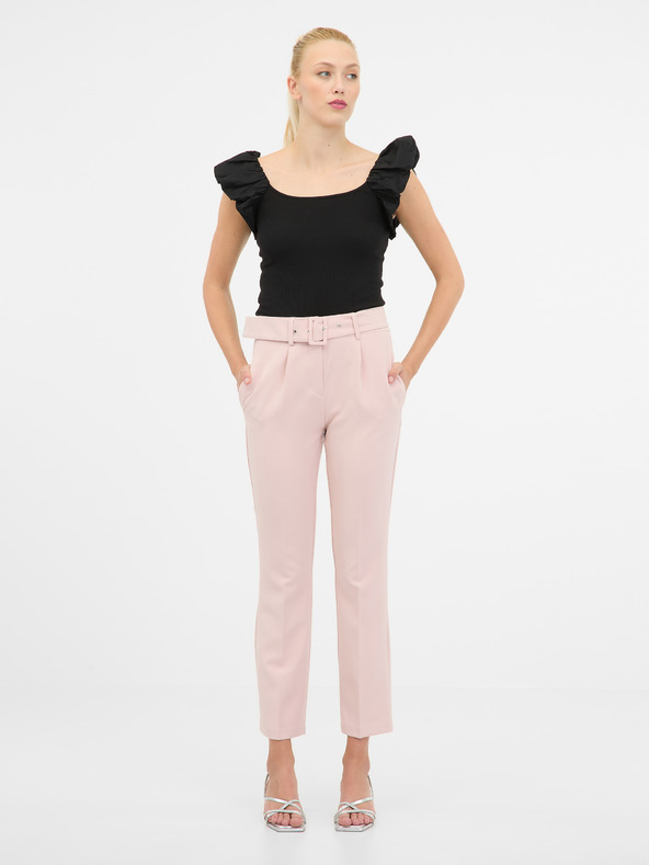 Orsay Černé dámské tričko s krátkým rukávem ORSAY