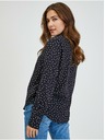 Orsay Černá dámská puntíkovaná košile ORSAY