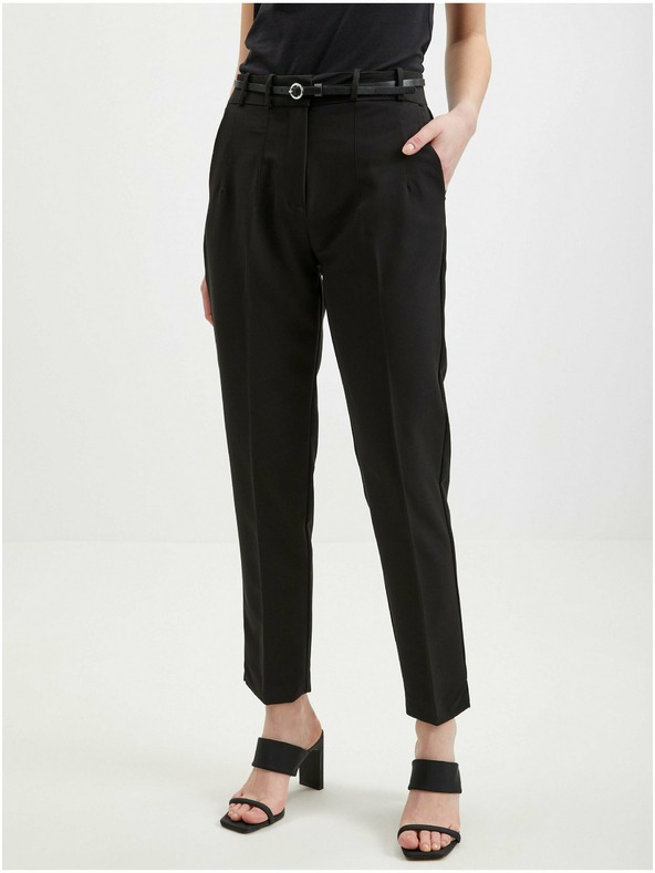 Orsay Černé dámské kalhoty ORSAY