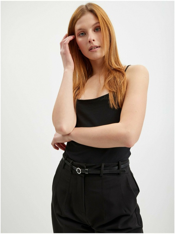 Orsay Černé dámské kalhoty ORSAY