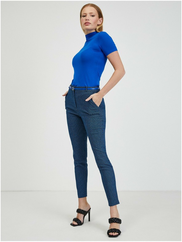 Orsay Modré dámské tričko ORSAY