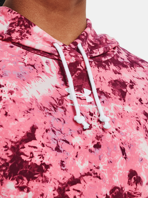 Under Armour Dámská mikina Under Armour Rival Terry Print Hoodie