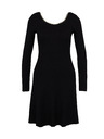 Orsay Černé dámské šaty ke kolenům ORSAY