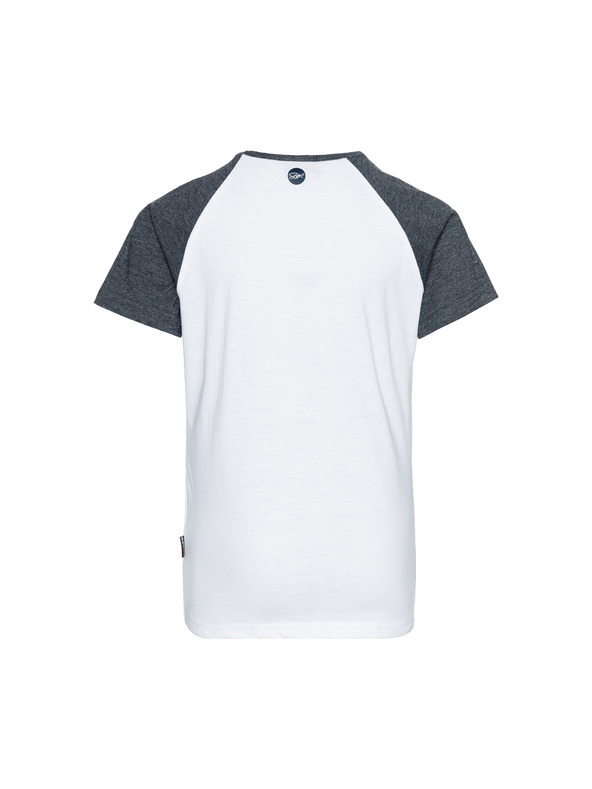 Sam 73 Modro-bílé holčičí tričko s potiskem SAM 73