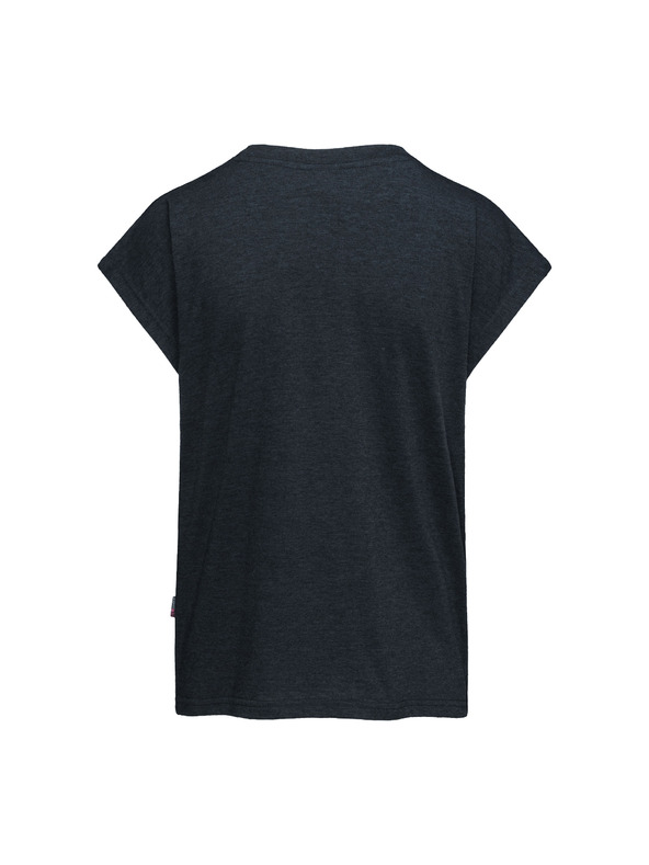 Sam 73 Tmavě šedé dámské tričko s potiskem SAM 73