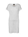 Sam 73 Šedé dámské šaty se zavazováním SAM 73