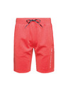 Sam 73 Červené pánské kraťasy s potiskem SAM 73