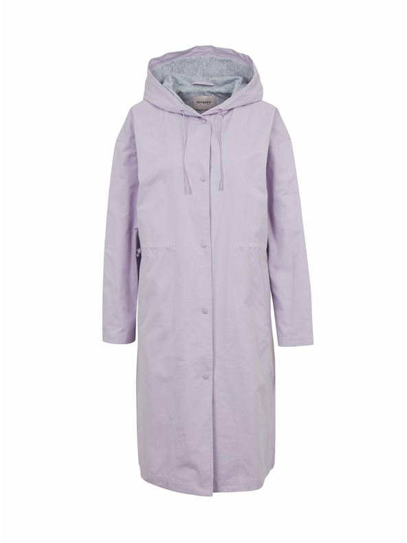 Orsay Světle fialová dámská parka ORSAY
