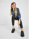 Orsay Černo-modrá dámská vzorovaná halenka ORSAY