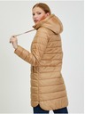 Orsay Světle hnědý dámský zimní prošívaný kabát ORSAY