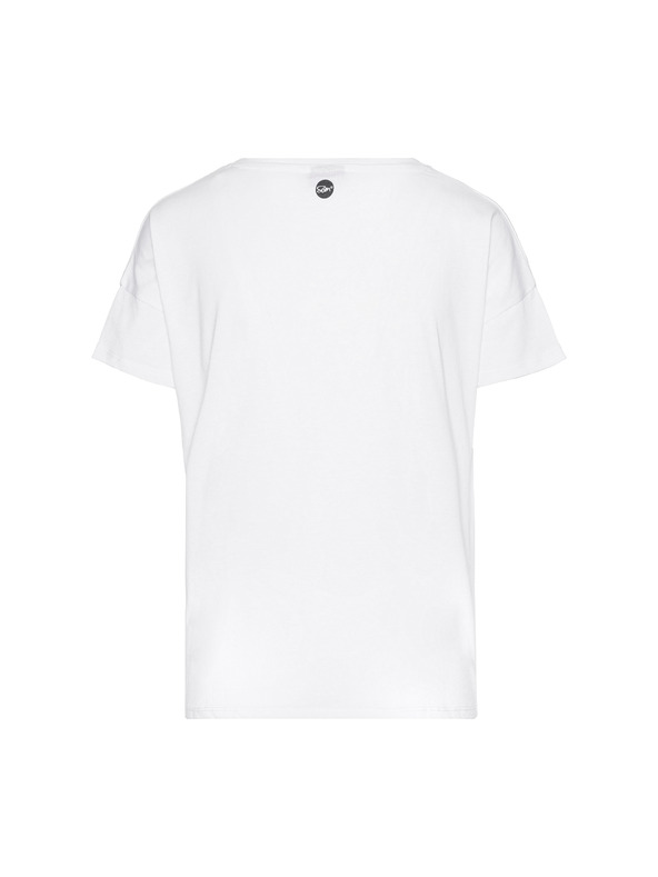 Sam 73 Bílé dámské tričko s potiskem SAM 73