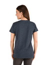 Sam 73 Tmavě modré dámské tričko s potiskem SAM 73