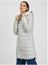 Orsay Světle modrý dámský zimní prošívaný kabát ORSAY