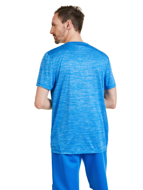 Sam 73 Pánské modré žíhané tričko SAM 73 Eugene