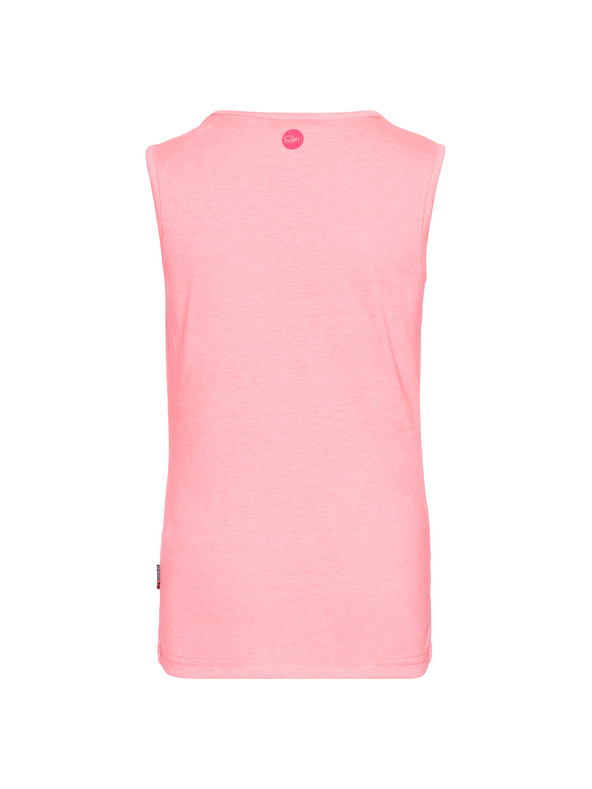 Sam 73 Růžové holčičí tílko s potiskem SAM 73