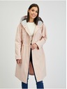 Orsay Světle růžová dámská parka ORSAY