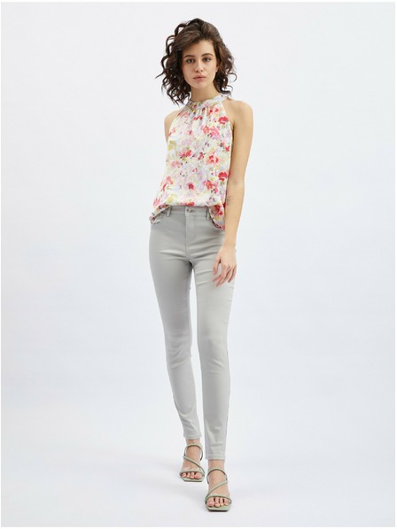 Orsay Světle šedé dámské skinny fit džíny ORSAY