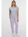 Sam 73 Světle šedé dámské žíhané tričko SAM 73 Iris