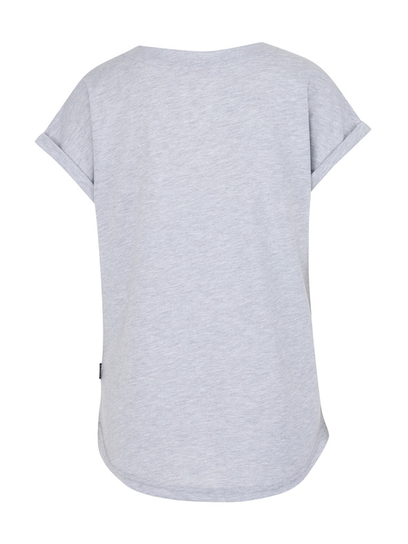 Sam 73 Světle šedé dámské žíhané tričko SAM 73 Iris