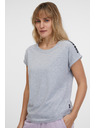 Sam 73 Světle šedé dámské žíhané tričko SAM 73 Iris