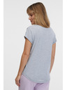 Sam 73 Světle šedé dámské žíhané tričko SAM 73 Iris