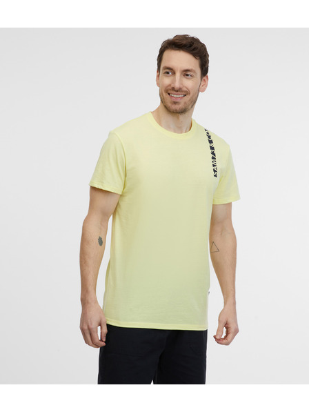 Sam 73 Světle žluté pánské tričko SAM 73 Fabio
