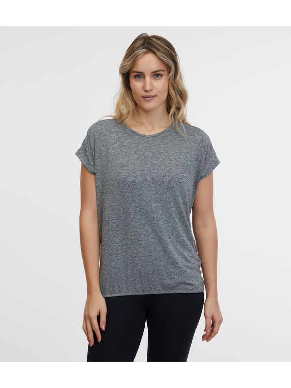 Sam 73 Šedé dámské žíhané tričko SAM 73 Juliana
