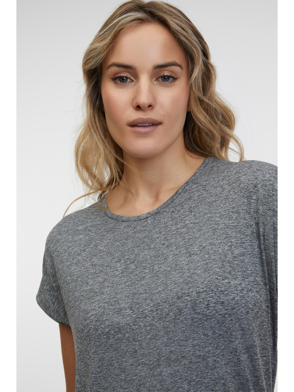 Sam 73 Šedé dámské žíhané tričko SAM 73 Juliana