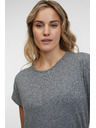 Sam 73 Šedé dámské žíhané tričko SAM 73 Juliana