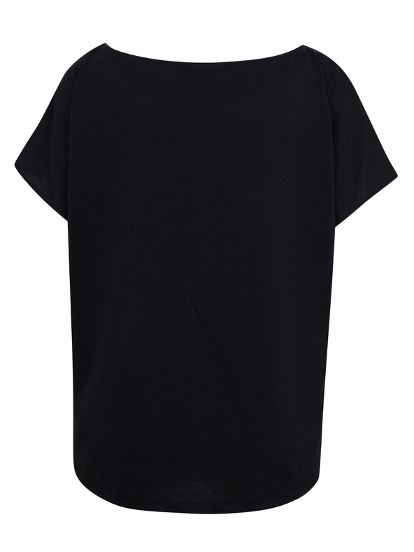 Sam 73 Černé dámské tričko s potiskem SAM73 Circinus