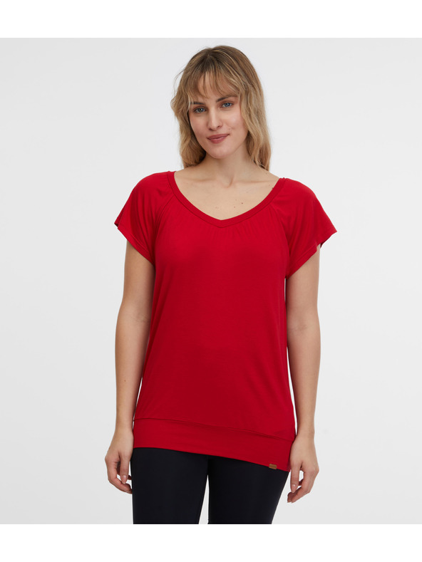 Sam 73 Červené dámské tričko SAM 73 Cleopatra