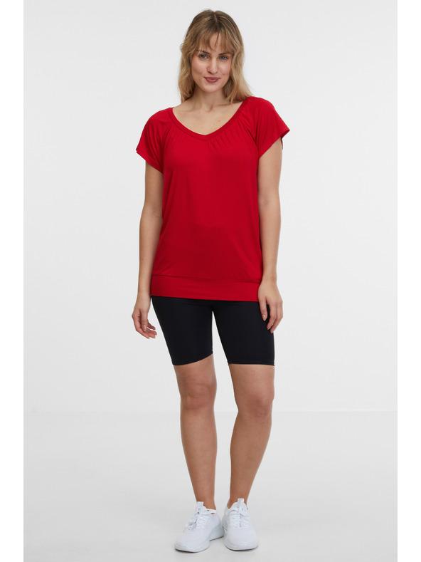 Sam 73 Červené dámské tričko SAM 73 Cleopatra