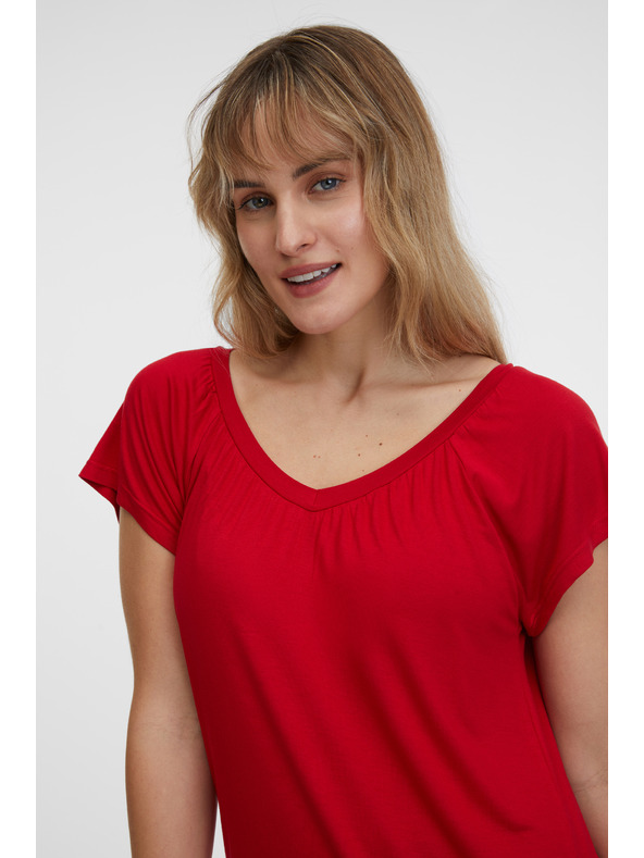 Sam 73 Červené dámské tričko SAM 73 Cleopatra