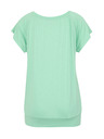 Sam 73 Světle zelené dámské tričko SAM 73 Cleopatra