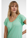 Sam 73 Světle zelené dámské tričko SAM 73 Cleopatra