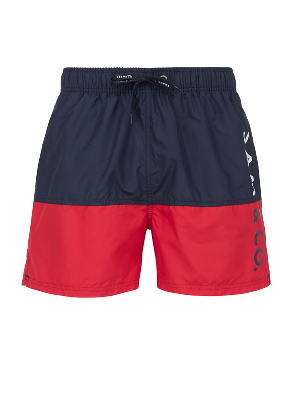Sam 73 Červeno-modré pánské plavky SAM 73 Eduardo