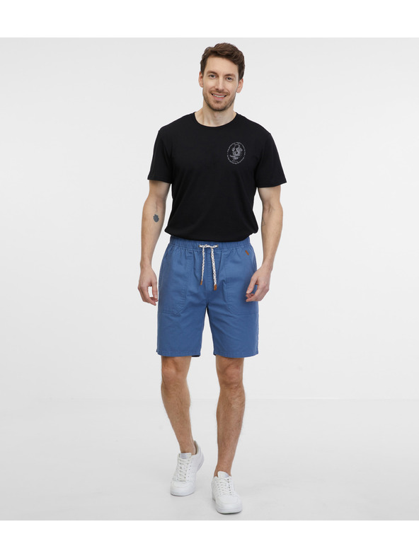 Sam 73 Modré pánské kraťasy SAM 73 Carlos