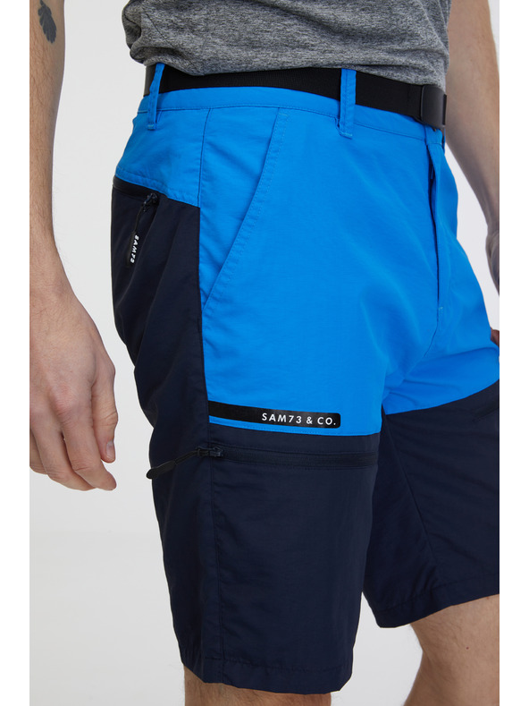 Sam 73 Modré pánské kraťasy SAM 73 Celestino