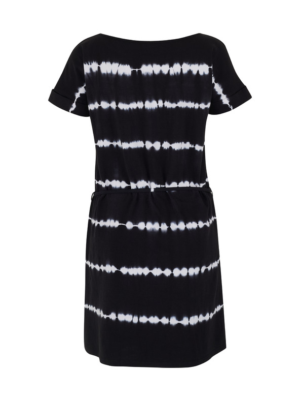 Sam 73 Bílo-černé dámské vzorované šaty SAM 73 Raquel