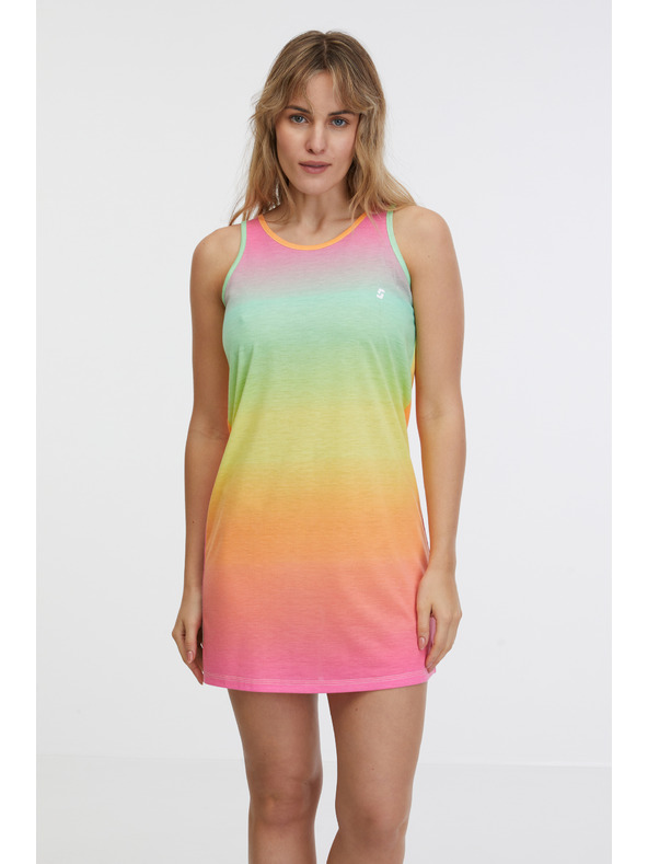 Sam 73 Žluto-růžové dámské šaty SAM 73 Renee