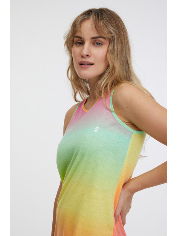 Sam 73 Žluto-růžové dámské šaty SAM 73 Renee