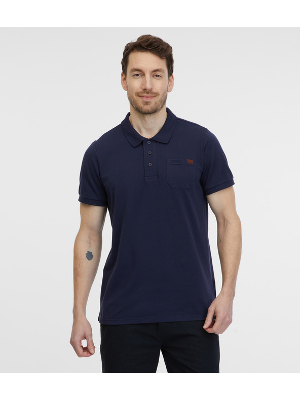 Sam 73 Tmavě modré pánské polo tričko SAM 73 Julián