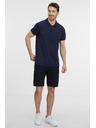 Sam 73 Tmavě modré pánské polo tričko SAM 73 Julián