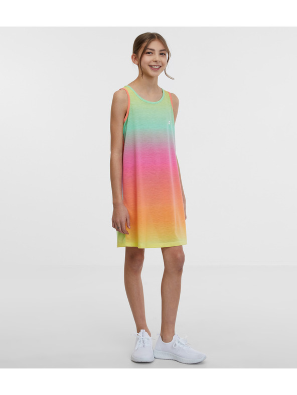 Sam 73 Zeleno-růžové holčičí šaty SAM 73 Sarabi